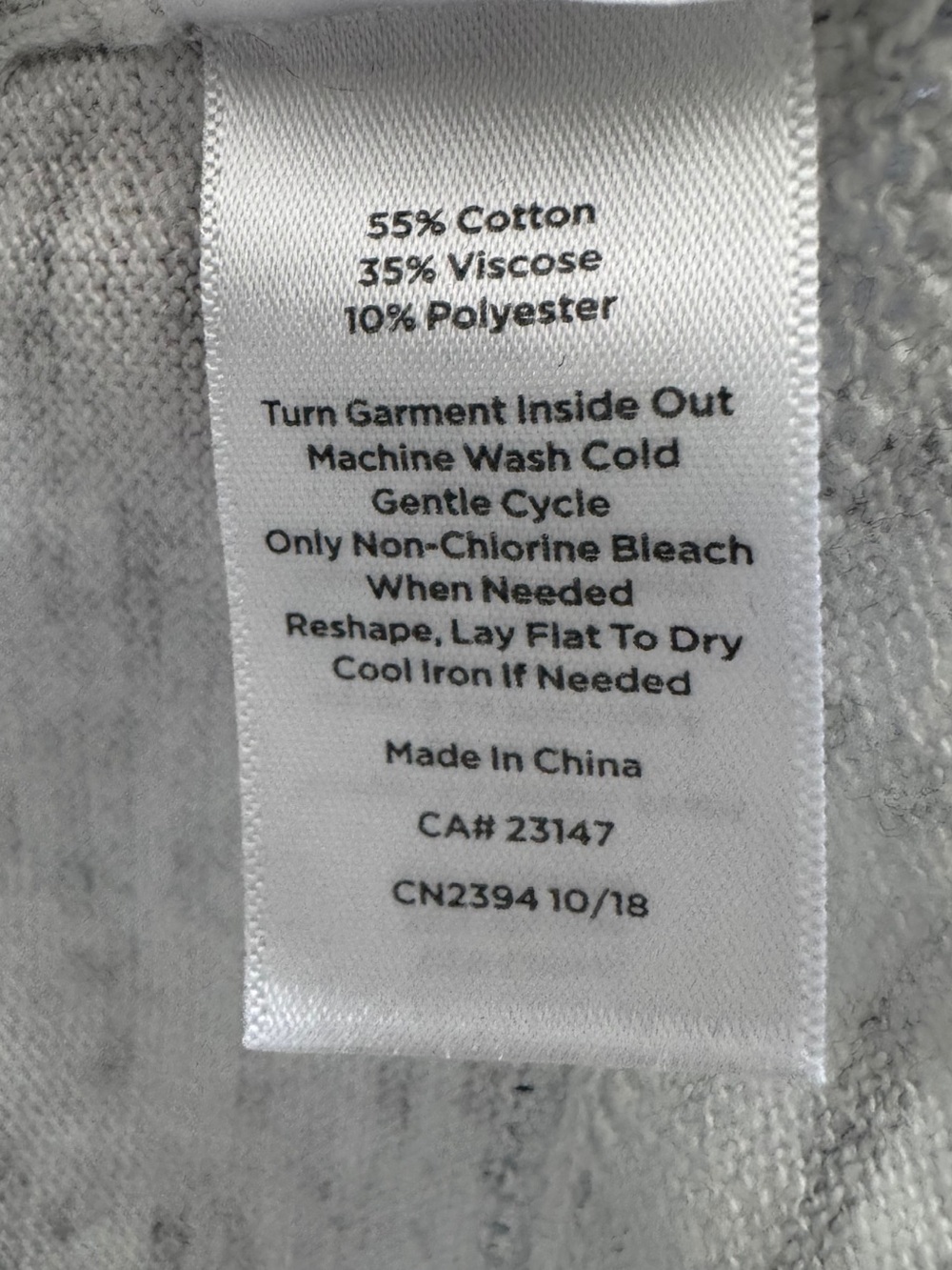 Talbots O Oprah Magazine V Neck Tunic White Gray Striped Sweater Side Snap Hem M - Picture 8 of 8